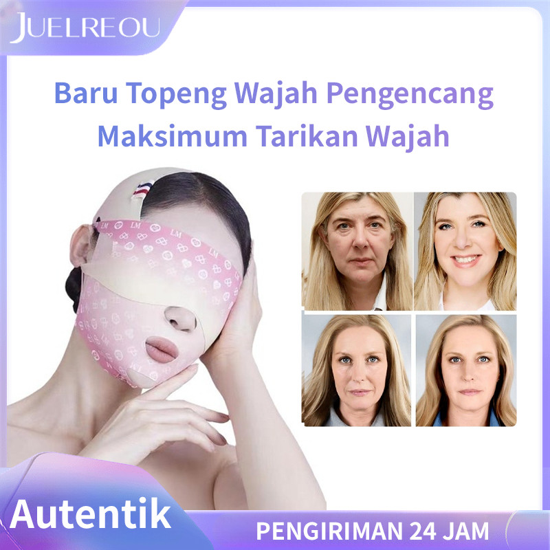 COD+Beli 1 Gratis 1JUELREOU lifting and firming mask MAX Facial Lifting and Firming Mask Face Slimmi