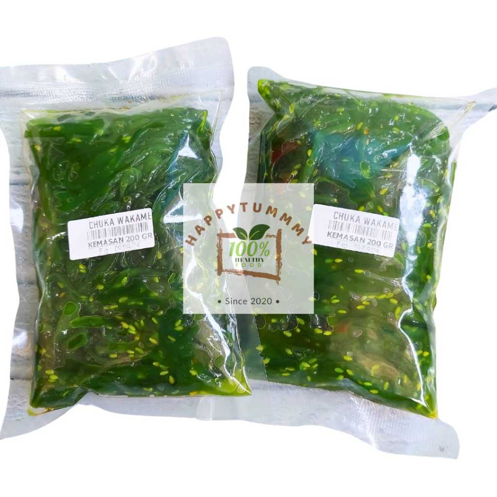 

[JABODETABEK] HPT - CHUKA WAKAME HALAL Salad Rumput Laut 200 g | BACA DESKRIPSI ! Seaweed Seasoned Salad Frozen