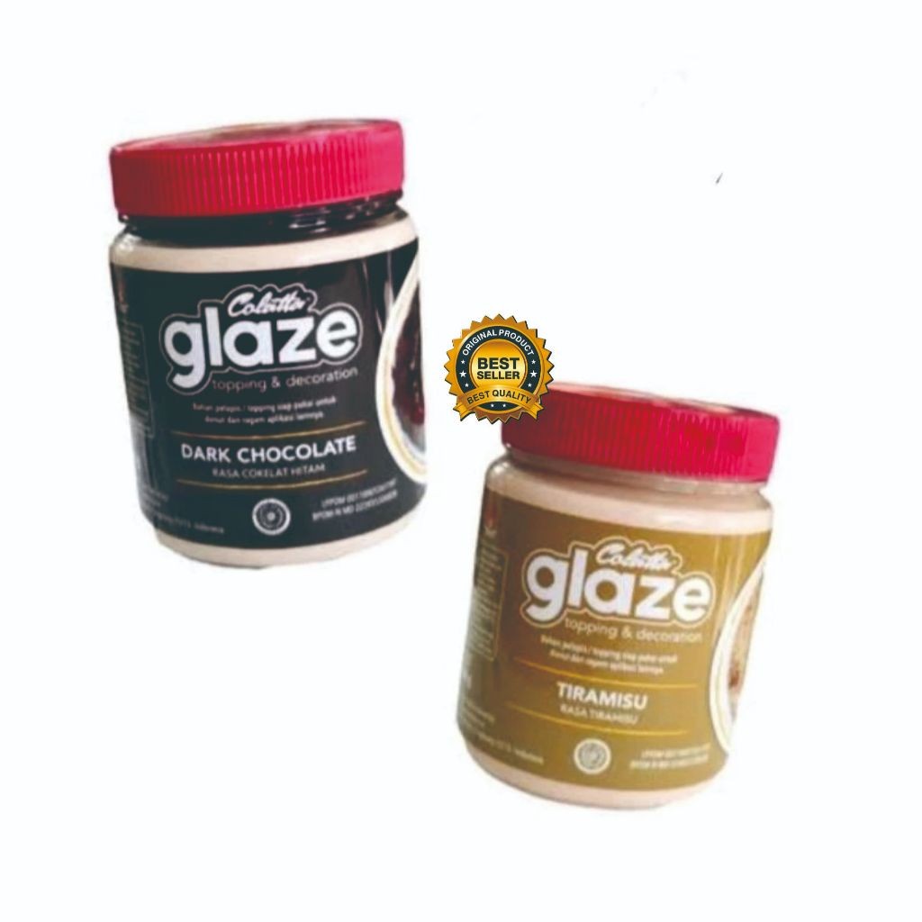 

Colatta glaze tiramisu 250gr HALAL / Glaze merk collata kemasan 250 gr - ARM