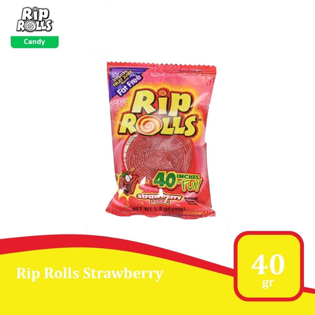 

Rip Rolls Candy - Permen Roll Import USA