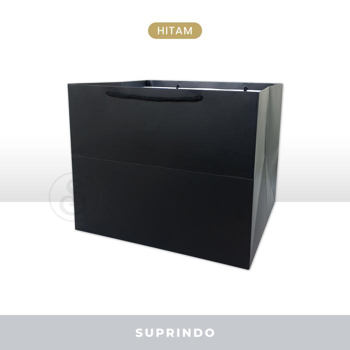 

Sale Premium Paper Bag JUMBO 3 uk. 40 x 35 x 33 cm - Hitam, JUMBO 3 Terlaris