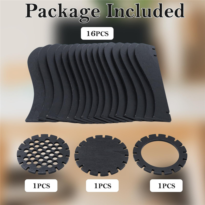 

Wooden Vase Kit For Roses/Cherry/Blossom/Sunflower, For Botanical Collection, Stylish Home Vase Table Decoration-B09B