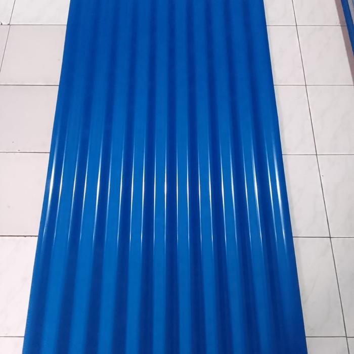 Seng Gelombang Biru 180 x 80 cm

