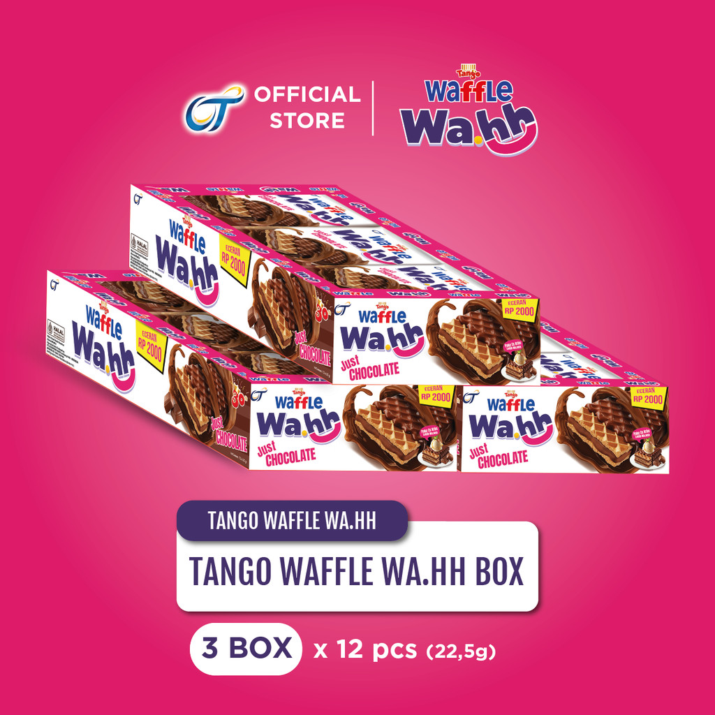 

Tango Wa.hh Just Chocolate 3 Box [1 Box Isi 12 Pcs]