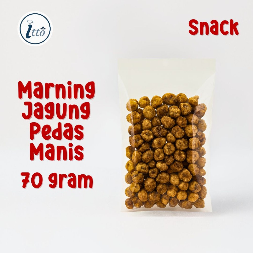 

Cemilan Enak Snack Marning Jagung Pedas Manis Eceran