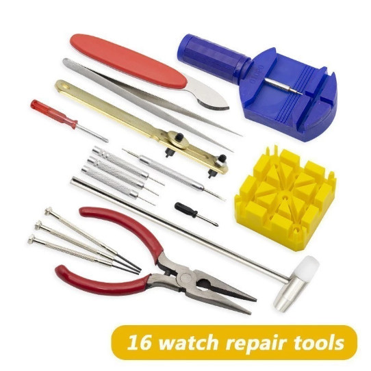 Pembuka Jam Tangan, Perlengkapan Alat Perbaikan Jam Tangan Tool Servis Pembuka Jam Tangan Arloji Obe