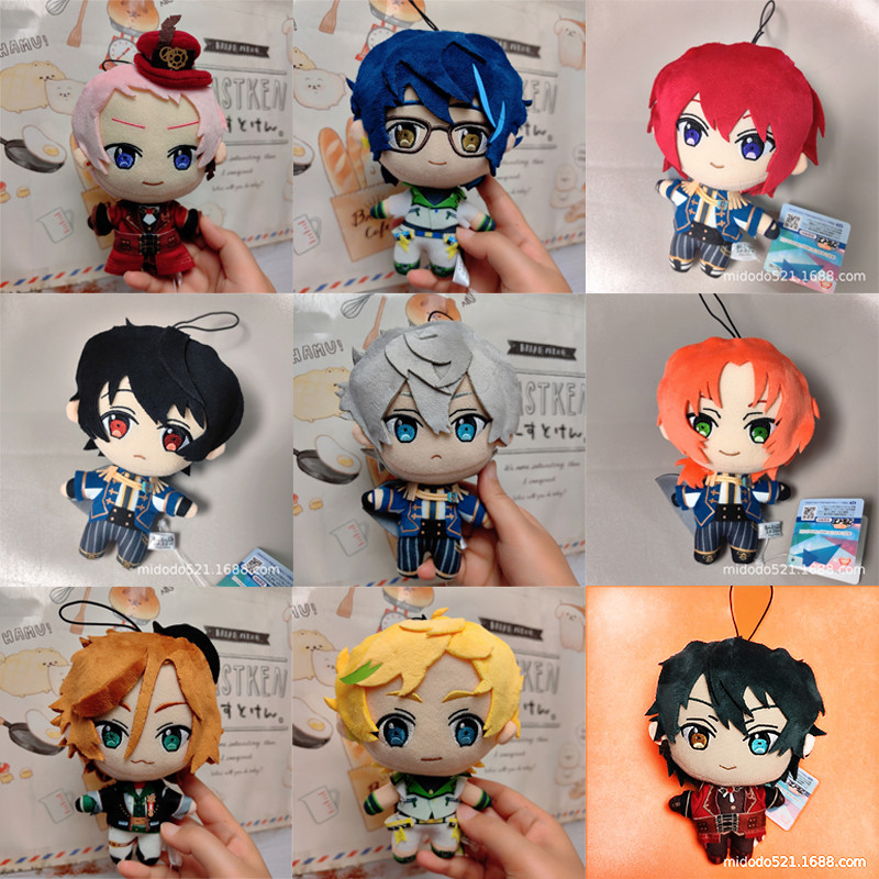 New 16cm Anime Game Ensemble Stars Itsuki Shu Sena Izumi Sakuma Ritsu Aoba Tsumugi Plush Toys Doll F