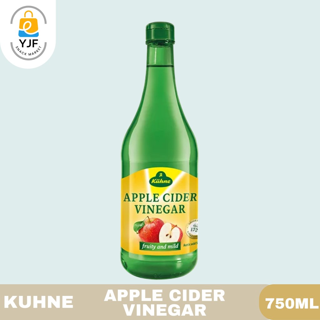 

Kuhne Apple Cider Vinegar 5 % 750ml / Cuka Apel / Fruity And Mild