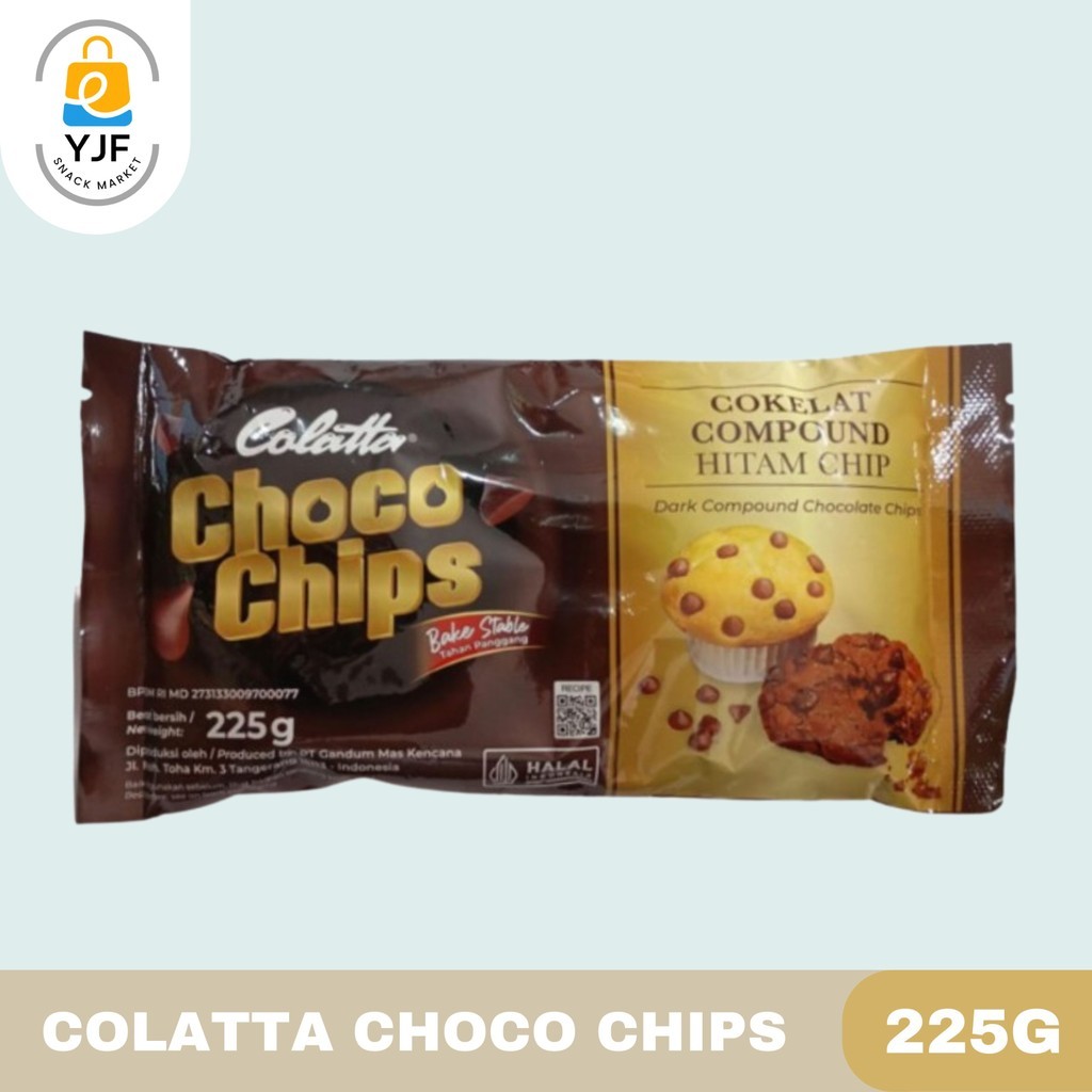 

Colatta Choco Chips Kemasan 225g / Coklat Chip