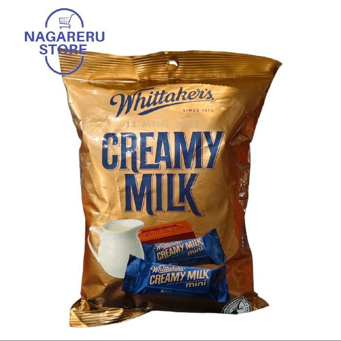 

Whittaker's 12 mini size creamy milk 180gr