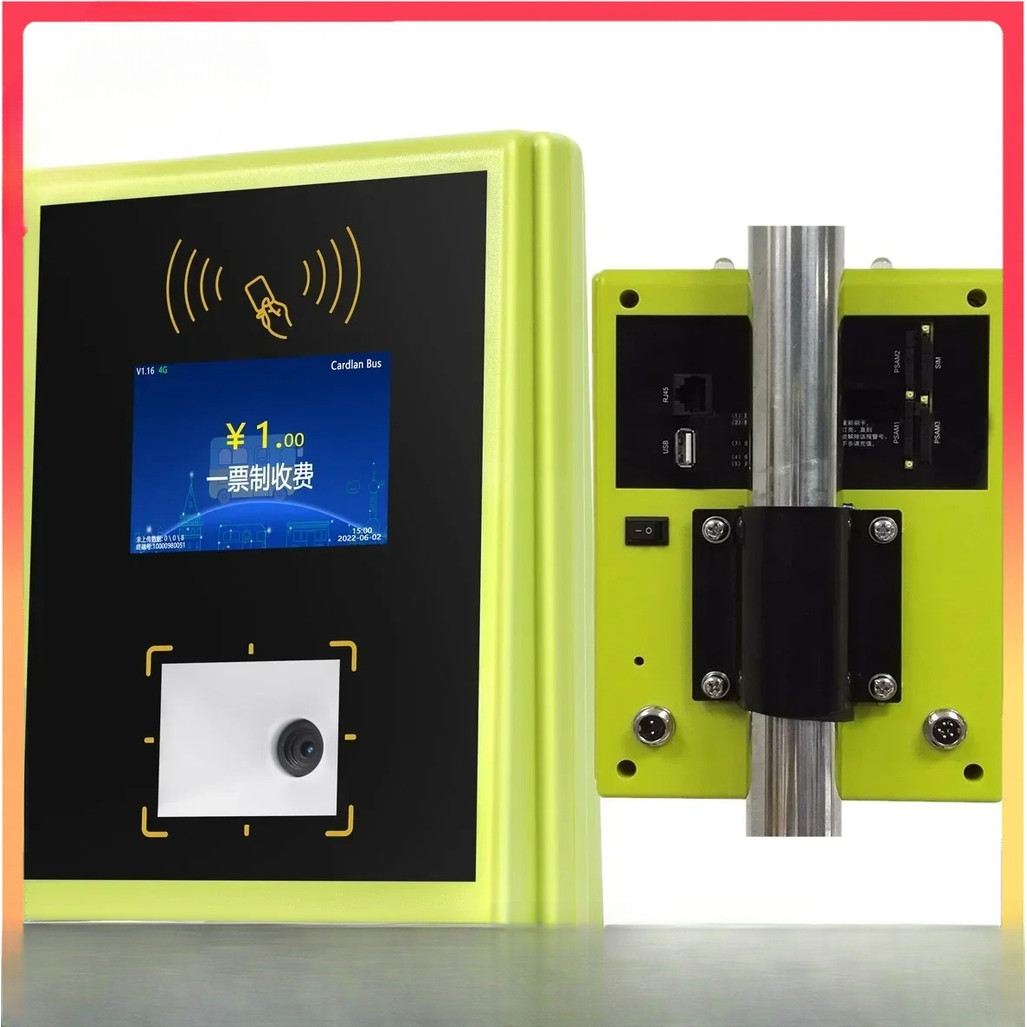 Bus Validator Housing Wireless Rfid Smart Card Reader Financial Equipment 13.56Mhz Tcp Ip Rfid Card 