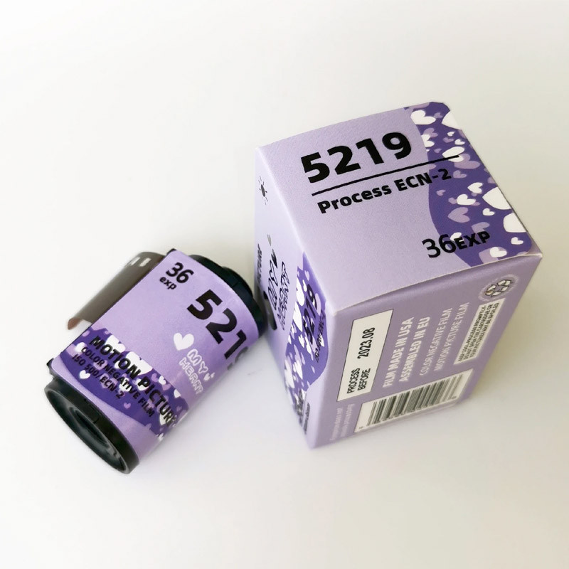 1/3/5/10 Rolls My Heart 5219 135 Color Cinema Film Light Roll Iso 500 36 Exp ECN2 Suitable for Film 