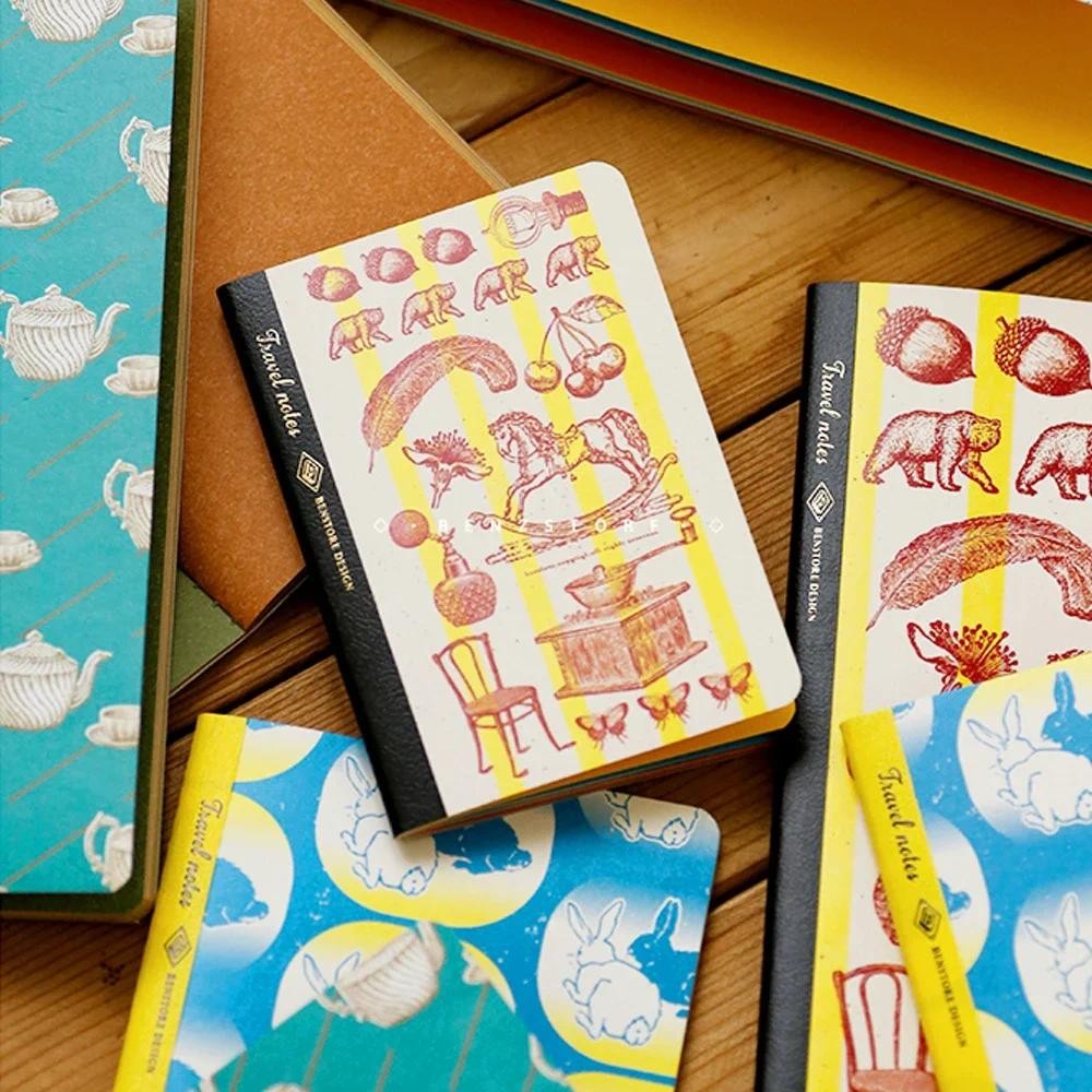 

Fromthenon Travel Journal Colored Refill Pages TN Loose-Leaf Notebooks Planner Refill Accessories Office Stationery Supplies