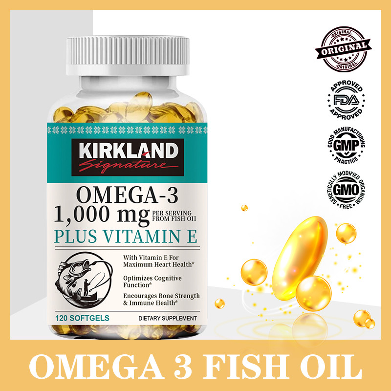 Omega 3 Fish Oil Minyak Ikan 2500mg - EPA DHA Tingkat Tinggi untuk Jantung & Otak & Mata & Sendi Ban