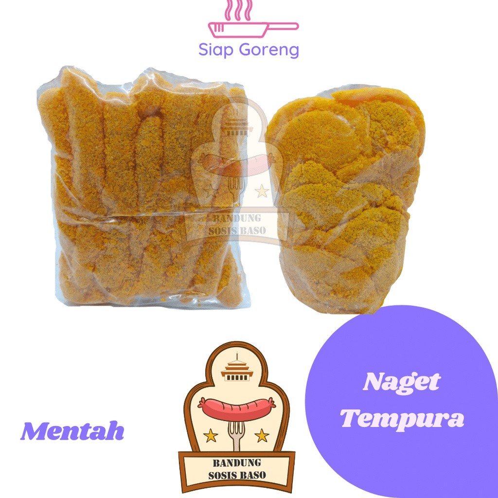 

Naget Tempura 500gr - Jajanan SD Gurih & Murah, Untung Melimpah