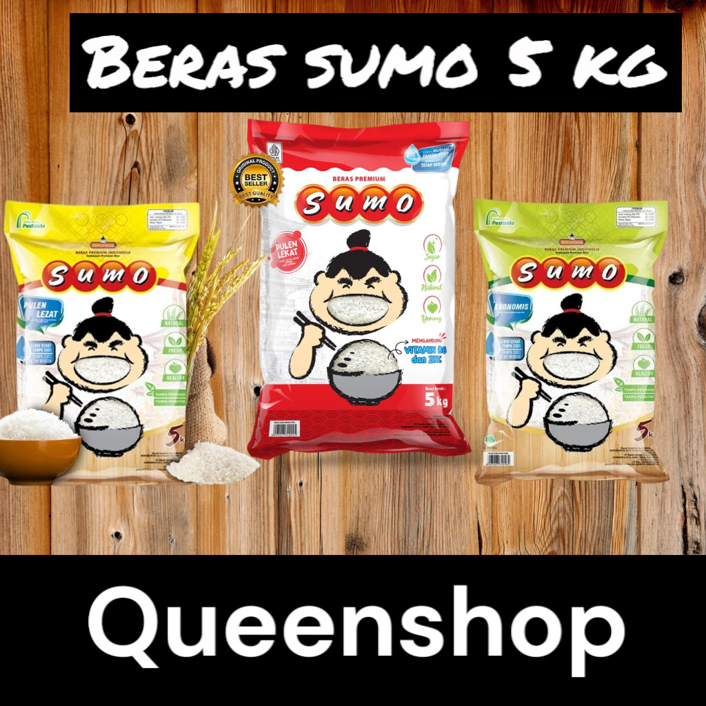

New Beras Premium Sumo Kemasan 5 kgPremium