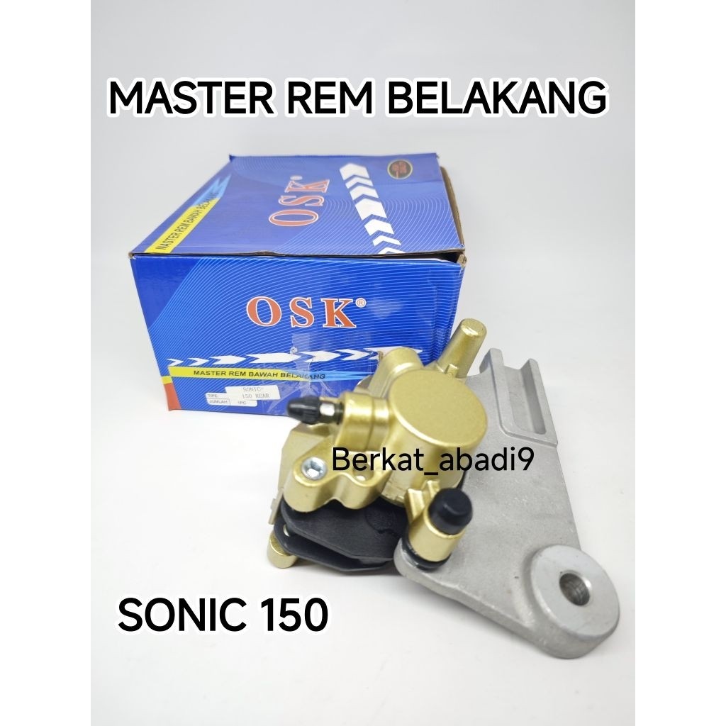 Kaliper Master rem cakram belakang Sonic 150