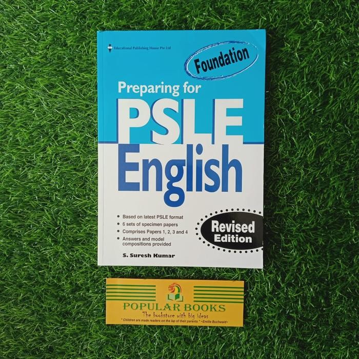 

Preparing for PSLE Foundation English/Maths - English