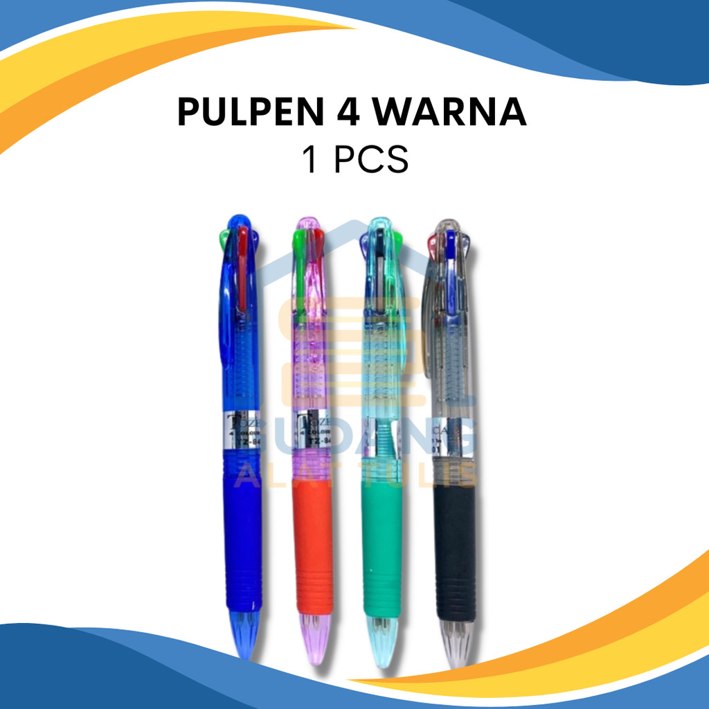 

PULPEN TOZHCA 4 WARNA PER PCS