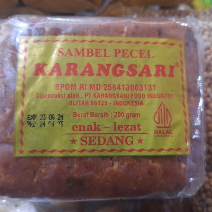 

PROMO! Sambel Pecel Karangsari | Sambel Pedas Sedang