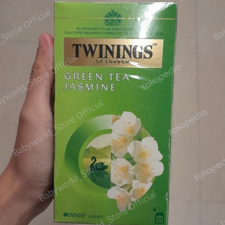 

Twinings Green Tea Jasmine Teh Celup Import ( 25 Bags )