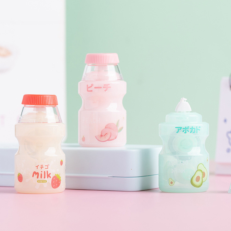 

Student Correction Tape Creative Bottle Correction Tape Portable Correction Tape Suitable for Students' Fashionable Stationery