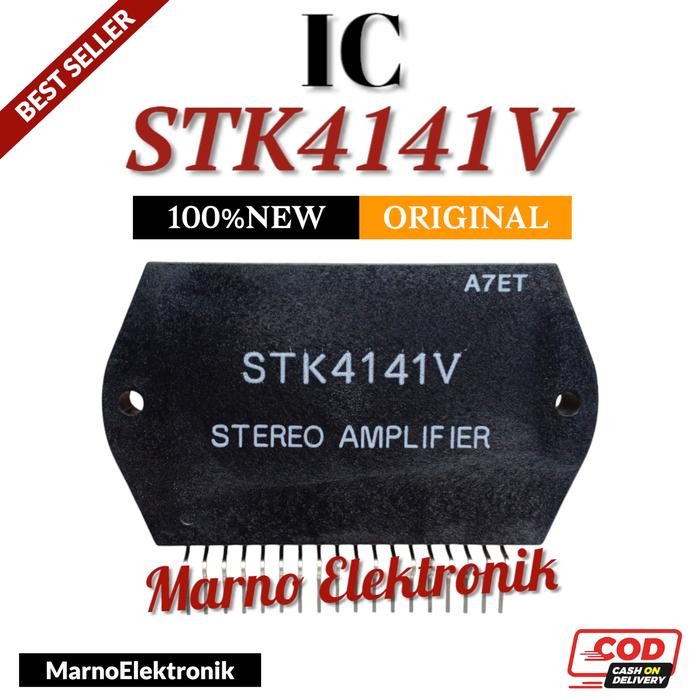 MR ELECTRO IC STK4141 V STK 4141 V STK4141V ASLI PART ORI