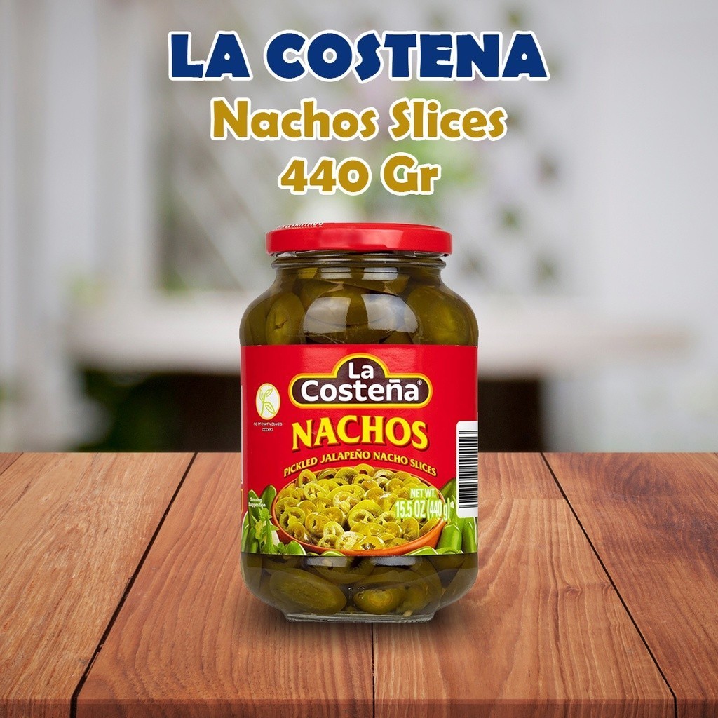 

LA COSTENA Pickled Jalapeno Nacho Slices 440 Gr