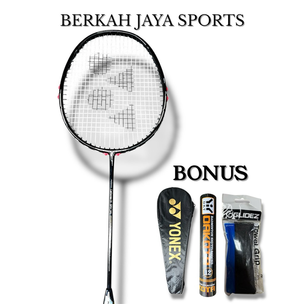 Raket BadmintonCarbonex 21 Bonus kok termurah