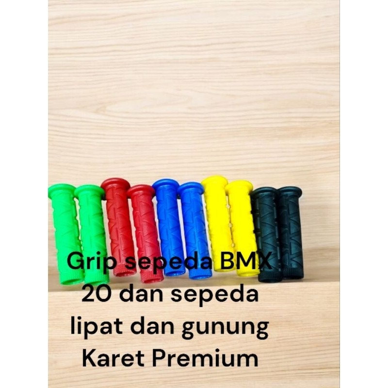 Grip sepeda  hand pad  hand grip MTB sepeda gunung Made In Taiwan soft elastic tahan panas tidak lic