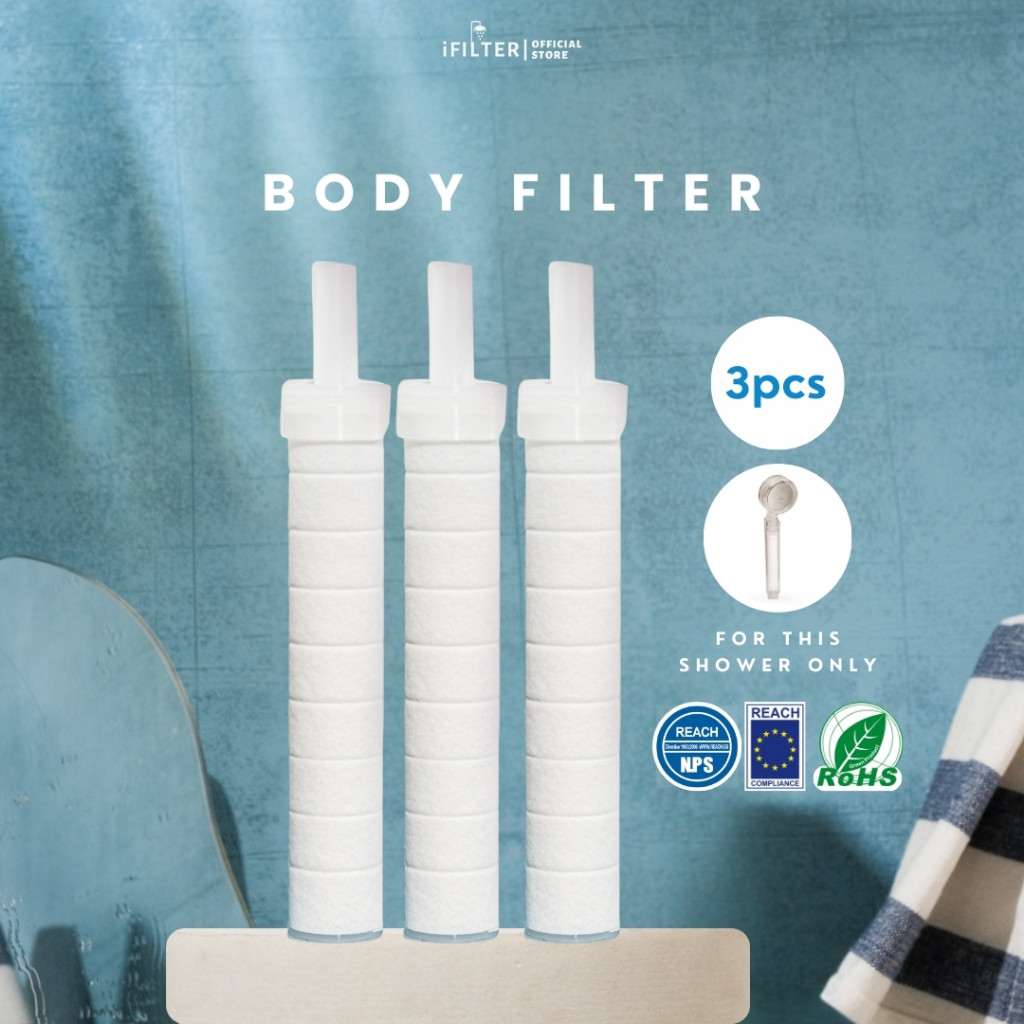 SIRAMPING   iFILTER - Body Filter 3 pcs (for Crystal Shower)
