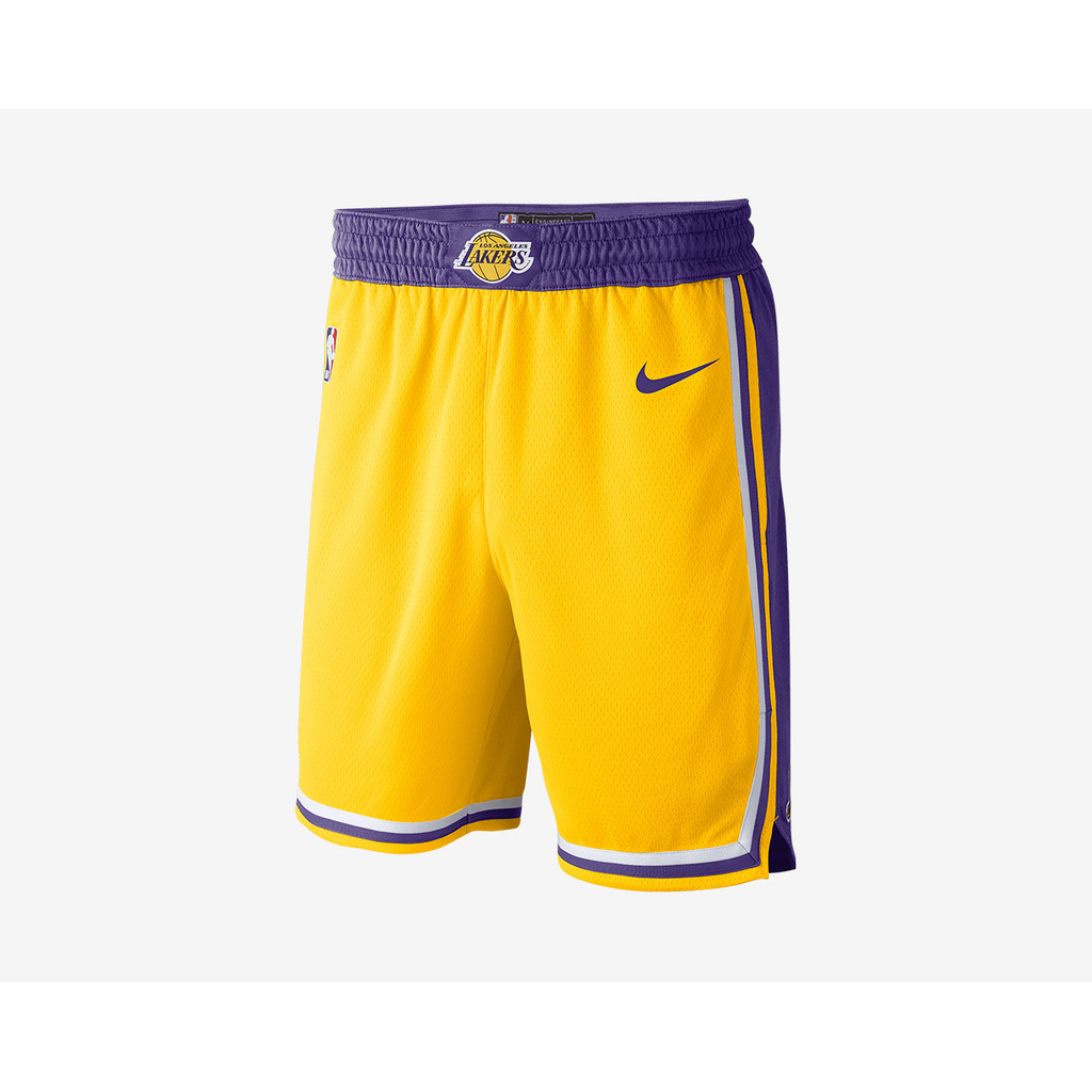 Celana Basket Nike LA Lakers Icon Edition Swingman Short AJ5617-728