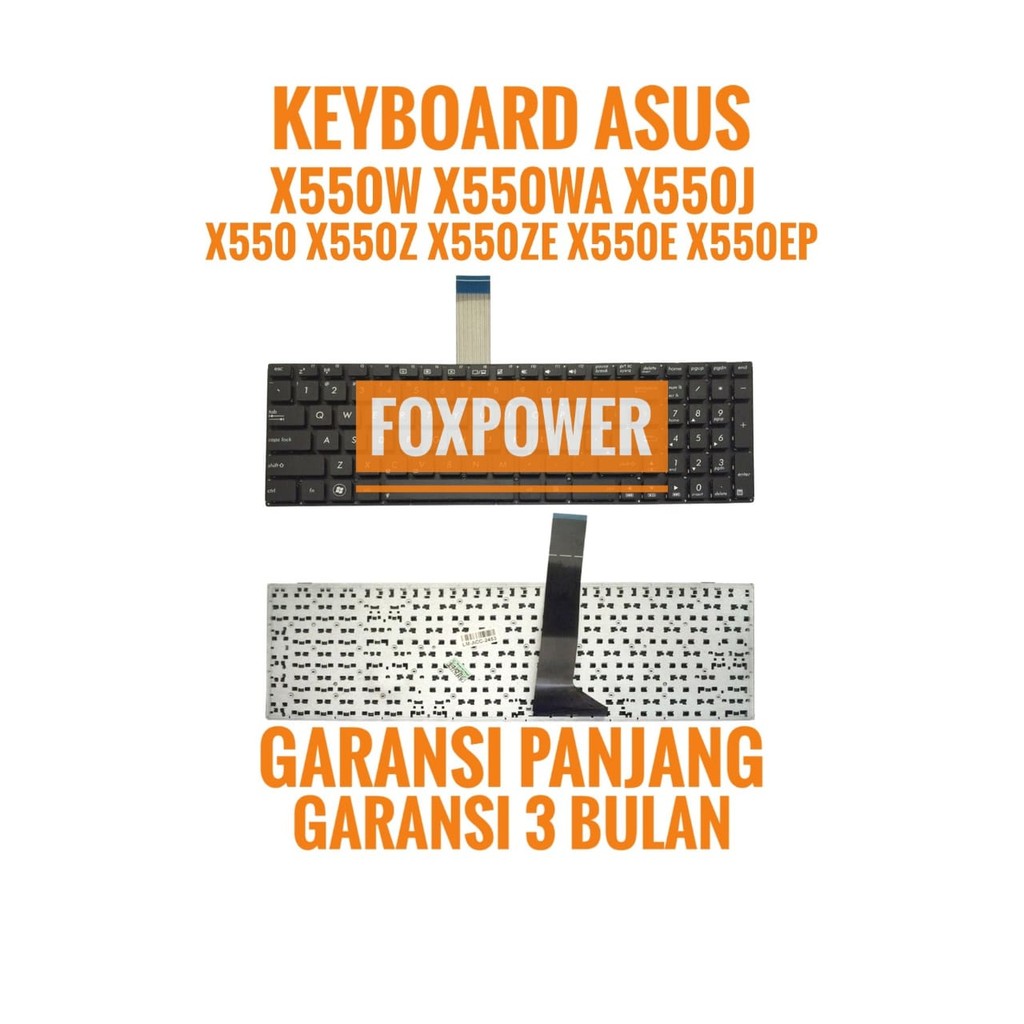Keyboard Laptop Asus X550 X550D X550EA X550C X550J X550N X550V X550L