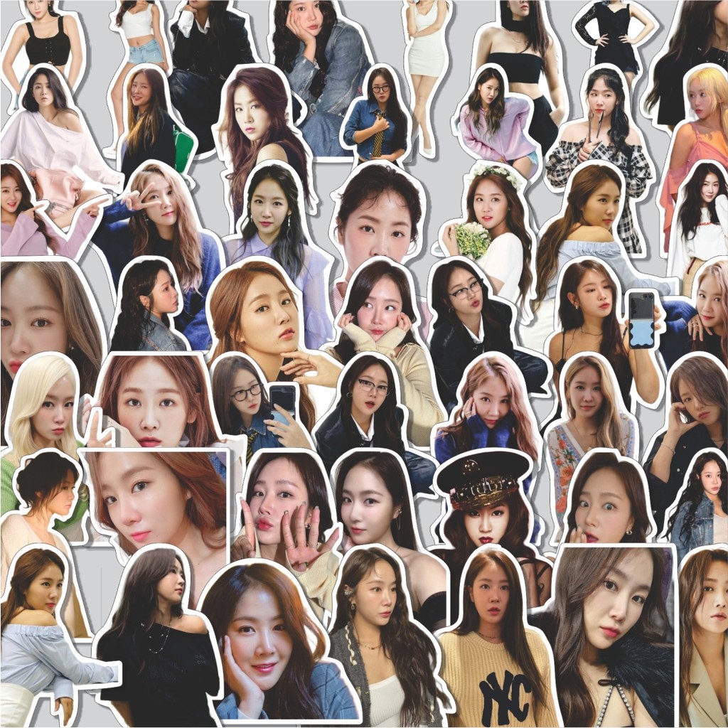 

Stiker Cutting Pack Stiker Sistar Soyou (KANG JI HYUN) Isi 100Pcs Series Aesthetic Lucu Keren Untuk Koper Bahan Vynil