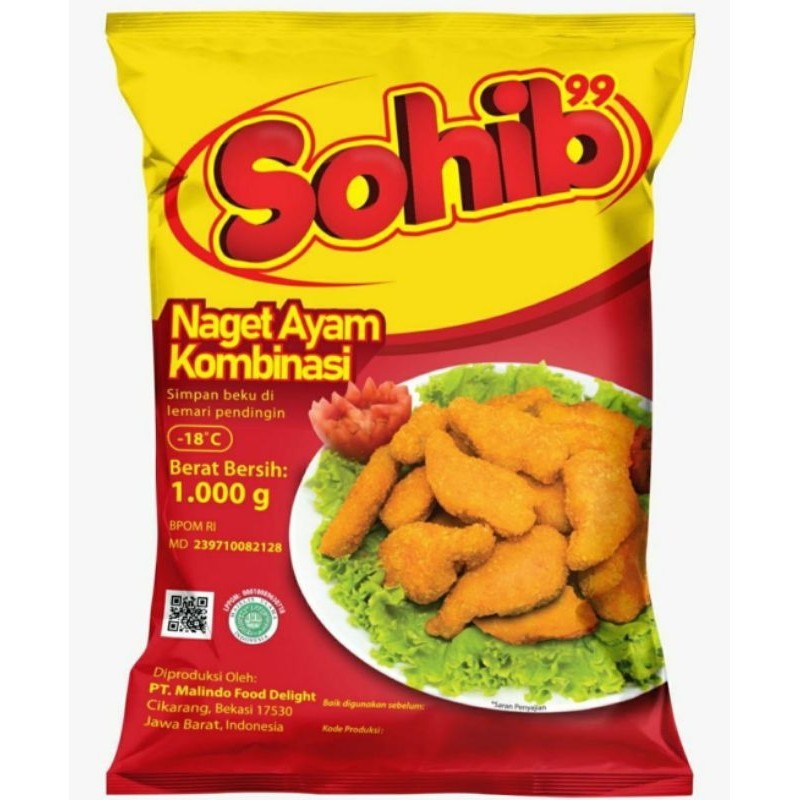 

Sohib Chicken Nugget 1 kg / ARENA PRABOT