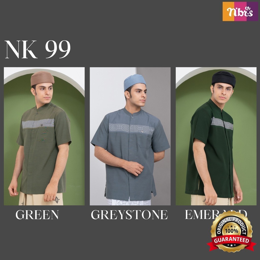SabilaMall - Koko Dewasa Nk 099 Baju Muslim Pria By Nibras