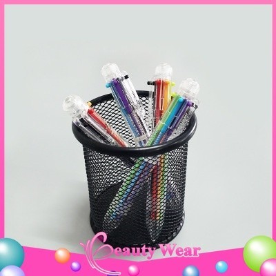 

Pulpen 6 Warna Transparan Pena Ballpont Pen Six-in-One Color