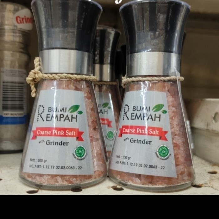 

bumi rempah coarse pink salt 100gr Himalayan garam