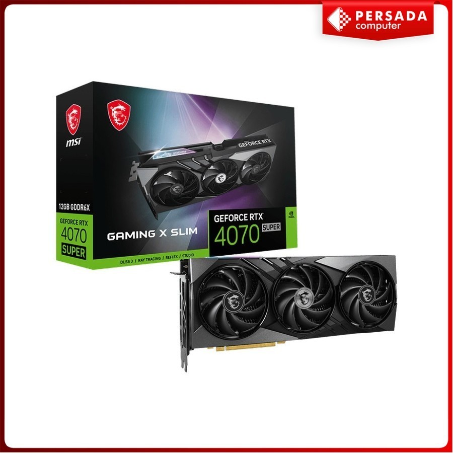 MSI GeForce RTX 4070 SUPER 12G GAMING X SLIM 12GB GDDR6X