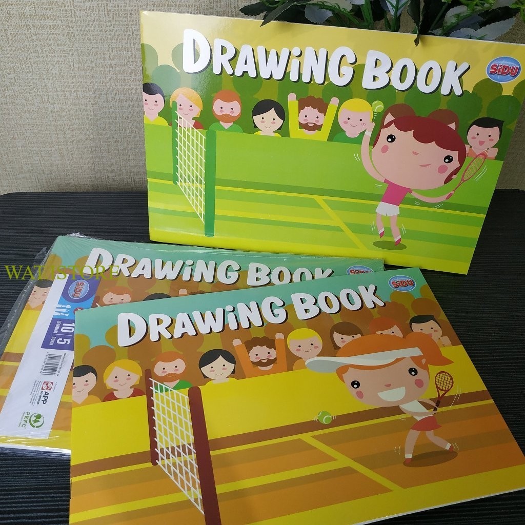 

Buku Gambar A4 SIDU / Drawing Book A4 Sinar Dunia