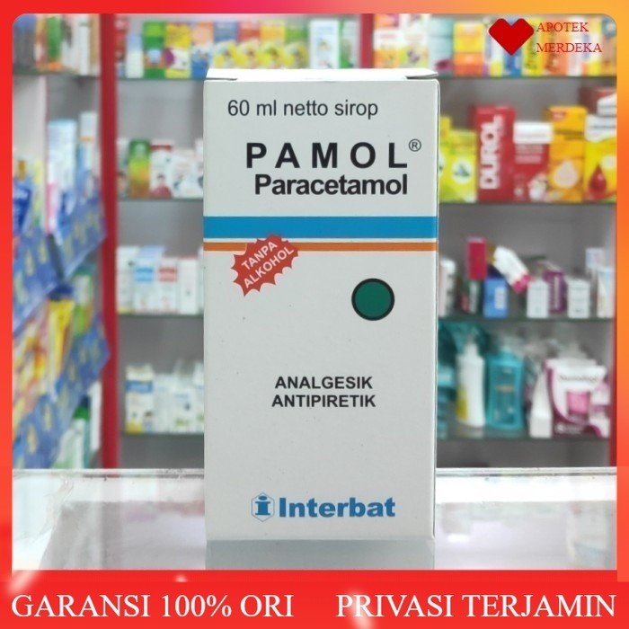 pamol sirup 60 ml / pamol syrup 60ml