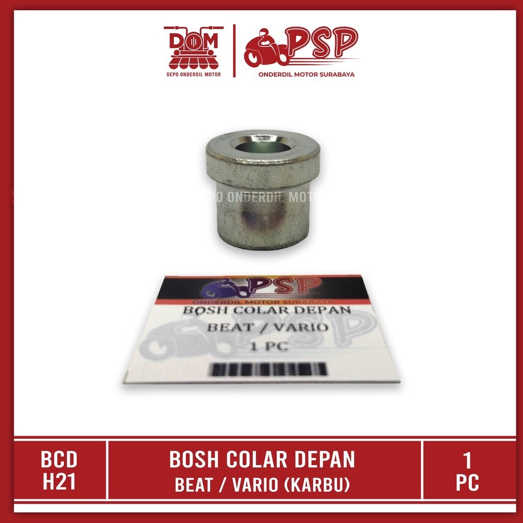 Bosh Colar Depan Beat (PSP) Bos Roda Luar Tromol Dpn Kanan Honda Beat Karbu Vario Karbu