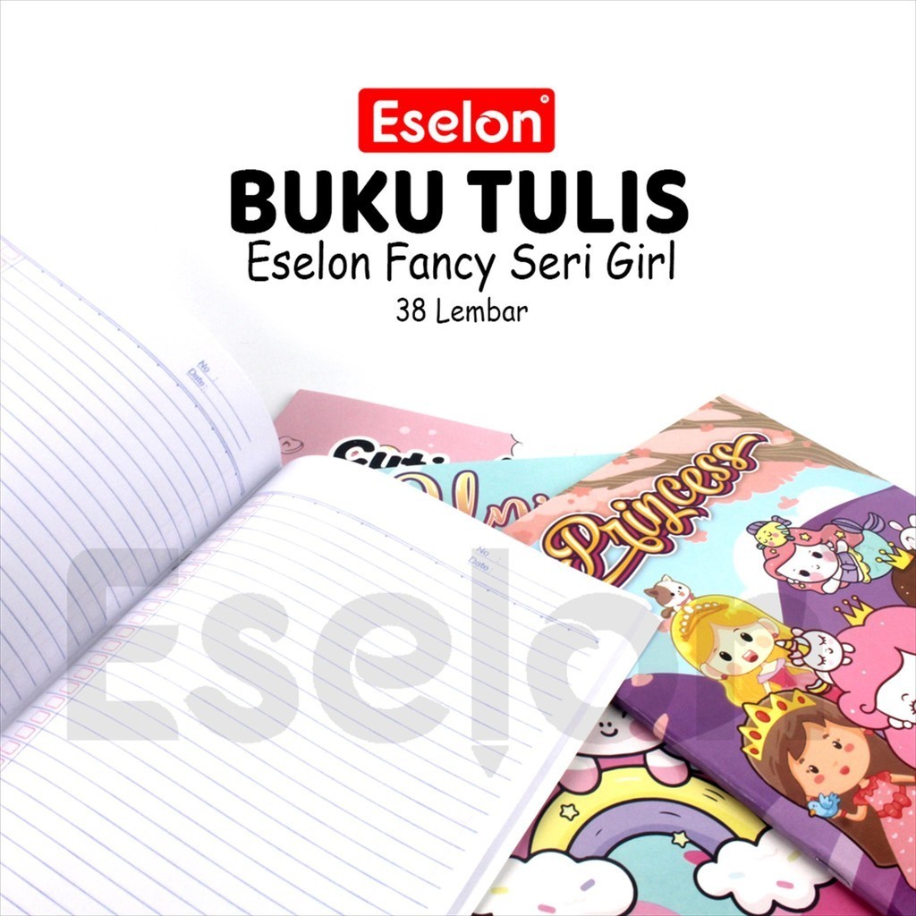

ABmart [MaxMart] 10pcs Buku Tulis Garis Eselon 38lembar /1 Pak Buku Tulis Eselon