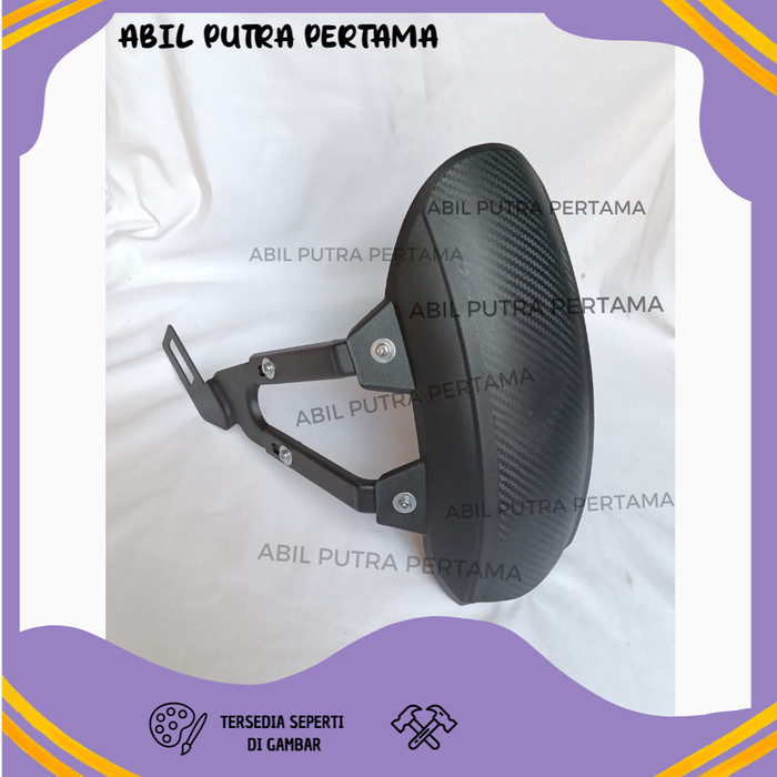 Mudguard Spakbor Kolong Belakang Penahan Lumpur Kotak Motor Vixion Megapro Satria Fu Mx King 150 Jup