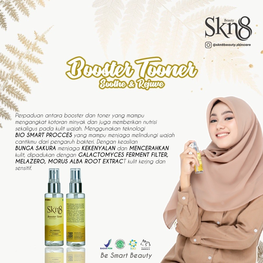 SKINCARE SKN8 BEAUTY BOOSTER TONER