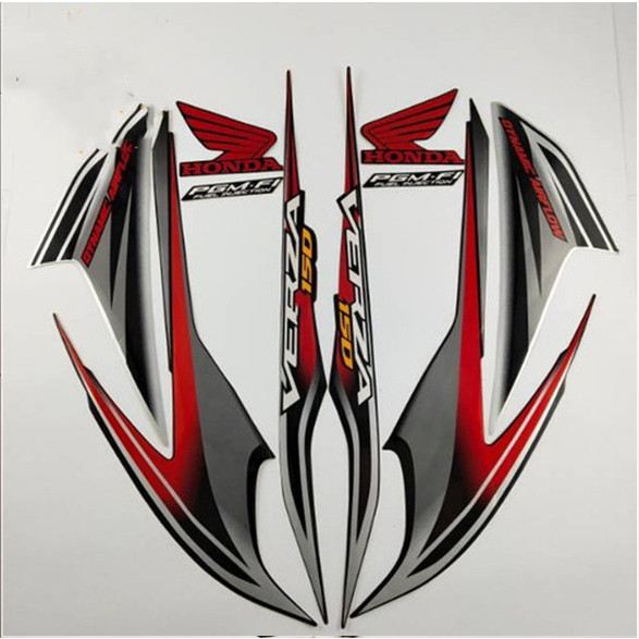 Stiker Striping Standart Honda Verza 2013 Stiker List Standart Verza 2013 Termurah