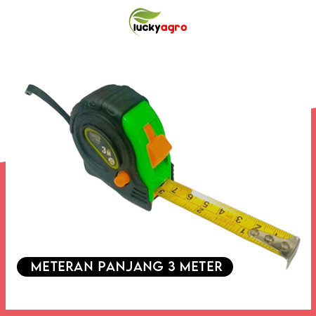 Meteran Tukang Bangunan Kayu 3 M Meter