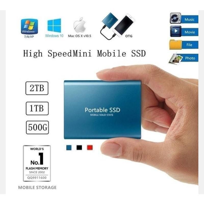 Eksternal 2TB SSD Drive Hard Disk - Solusi Penyimpanan Terbaik untuk Pengguna Shopee