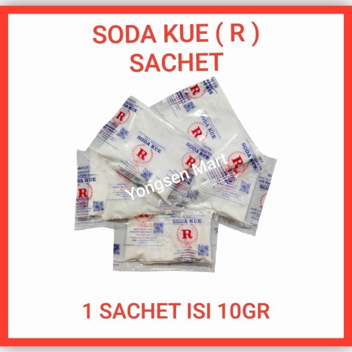 

( 1 SACHET ) Soda Kue R / Soda R sachet 10gr