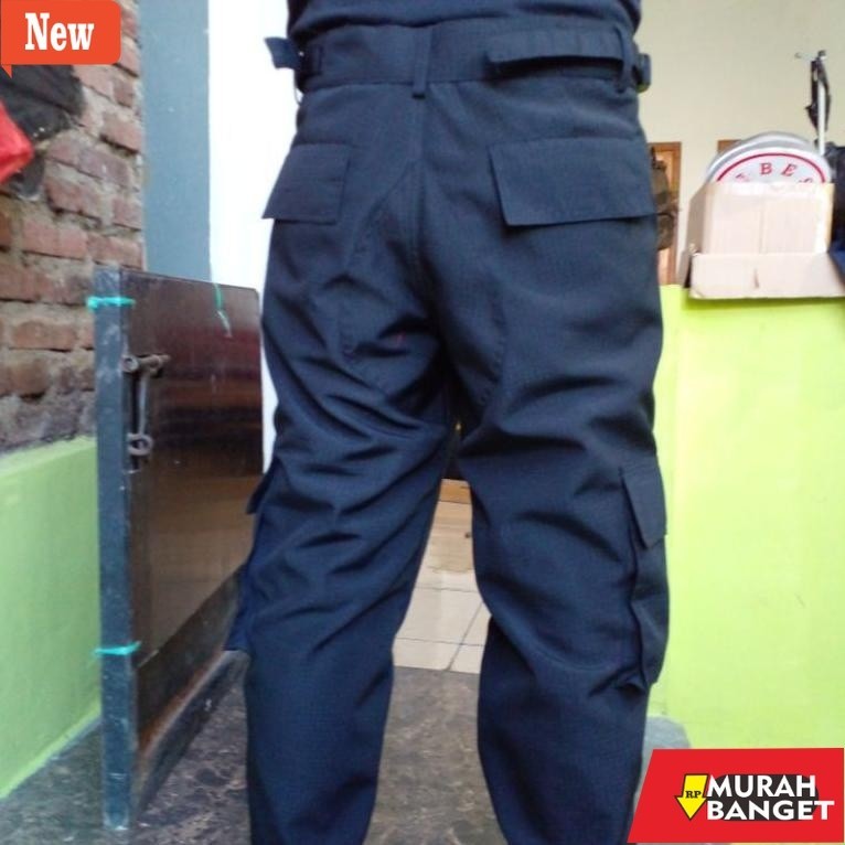 celana kerja lapangan pria yg kekinian- Termurah Celana PDL Warna Biru Dongker - Celana Lapangan Sec